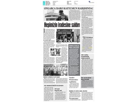 BASINDA BAROMUZ (Kayyuma Barolardan Ortak Tepki)