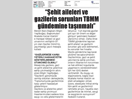 BASINDA BAROMUZ (GAZİLER GÜNÜ MESAJI)