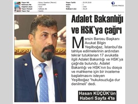 BASINDA BAROMUZ (Tutuklu Avukatlarla İlgili Basın Açıklaması)