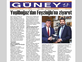 BASINDA BAROMUZ (Baro Başkanımız Av. Bilgin Yeşilboğaz, TBB Bşk. Feyzioğlu'nu Ziyaret Etti)