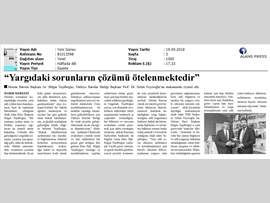 BASINDA BAROMUZ (Baro Başkanımız Av. Bilgin Yeşilboğaz, TBB Bşk. Feyzioğlu'nu Ziyaret Etti)