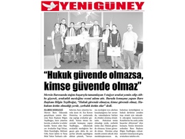 BASINDA BAROMUZ (Yeşilboğaz, "Hukuk Güvende Değilse, Kimse Güvende Değil")
