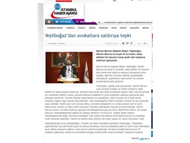BASINDA BAROMUZ (Yeşilboğaz: "Karar Veren Hakimleri Adalete Davet Ediyoruz")