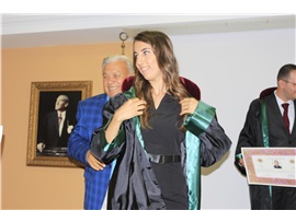 CÜBBE GİYİP AVUKATLIK MESLEĞİNE İLK ADIMI ATTILAR