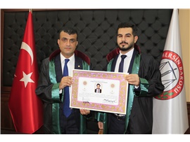 CÜBBE GİYİP AVUKATLIK MESLEĞİNE İLK ADIMI ATTILAR