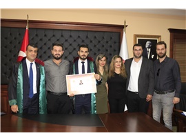 CÜBBE GİYİP AVUKATLIK MESLEĞİNE İLK ADIMI ATTILAR