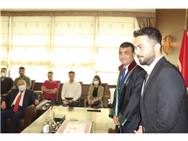 CÜBBE GİYİP AVUKATLIK MESLEĞİNE İLK ADIMI ATTILAR