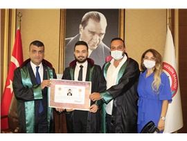 CÜBBE GİYİP AVUKATLIK MESLEĞİNE İLK ADIMI ATTILAR