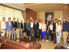 İYİ PARTİ İL YÖNETİMİNDEN BAROMUZA ZİYARET