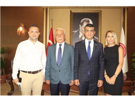 İYİ PARTİ İL YÖNETİMİNDEN BAROMUZA ZİYARET