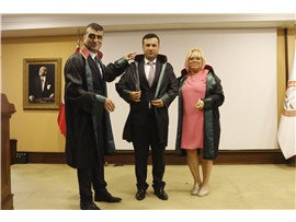 33 STAJYER AVUKTIMIZ CÜBBE GİYDİ