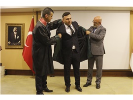 33 STAJYER AVUKTIMIZ CÜBBE GİYDİ