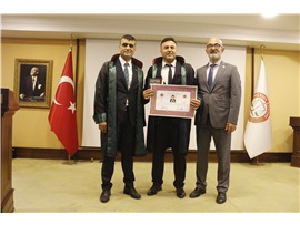 33 STAJYER AVUKTIMIZ CÜBBE GİYDİ