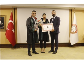 33 STAJYER AVUKTIMIZ CÜBBE GİYDİ