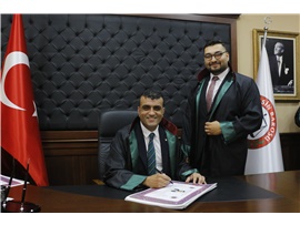 33 STAJYER AVUKTIMIZ CÜBBE GİYDİ