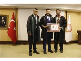 33 STAJYER AVUKTIMIZ CÜBBE GİYDİ