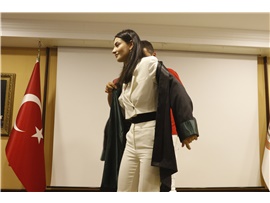 33 STAJYER AVUKTIMIZ CÜBBE GİYDİ