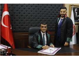 33 STAJYER AVUKTIMIZ CÜBBE GİYDİ