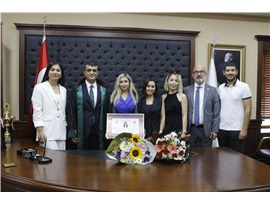 33 STAJYER AVUKTIMIZ CÜBBE GİYDİ