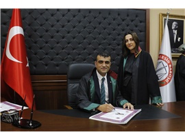 33 STAJYER AVUKTIMIZ CÜBBE GİYDİ