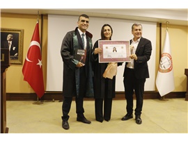 33 STAJYER AVUKTIMIZ CÜBBE GİYDİ