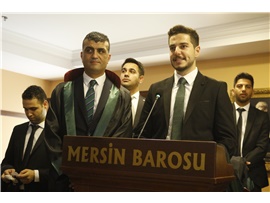 33 STAJYER AVUKTIMIZ CÜBBE GİYDİ
