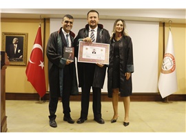 33 STAJYER AVUKTIMIZ CÜBBE GİYDİ