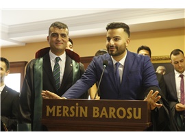 33 STAJYER AVUKTIMIZ CÜBBE GİYDİ