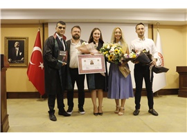 33 STAJYER AVUKTIMIZ CÜBBE GİYDİ