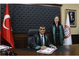 33 STAJYER AVUKTIMIZ CÜBBE GİYDİ