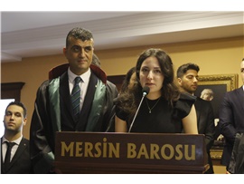 33 STAJYER AVUKTIMIZ CÜBBE GİYDİ