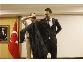 33 STAJYER AVUKTIMIZ CÜBBE GİYDİ