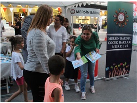 KADIN VE ÇOCUK HAKLARI MERKEZİMİZ, ÇAMLIBEL SOKAK FESTİVALİ’NDE STANT AÇTI