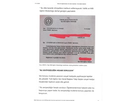 BASINDA BAROMUZ (Öğretmene dekolte soruşturmasına Yeşilboğaz'dan tepki)