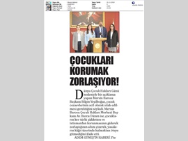 BASINDA BAROMUZ (Dünya Çocuk Hakları Günü Basın Açıklaması)