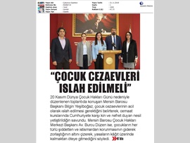 BASINDA BAROMUZ (Dünya Çocuk Hakları Günü Basın Açıklaması)