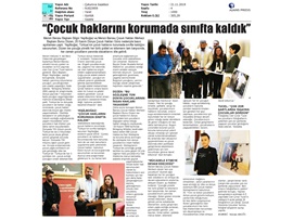BASINDA BAROMUZ (Dünya Çocuk Hakları Günü Basın Açıklaması)