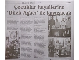 BASINDA BAROMUZ (Dilek Ağacı Projesi ile Çocuklar Hayallerine Kavuşacak)
