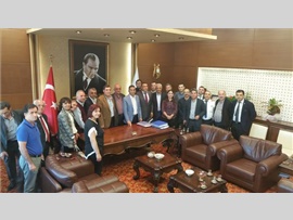 Yörük Obaları Derneği Başkanı Sayın; Mustafa YILDIRIM' ın Ziyareti