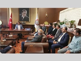 Yörük Obaları Derneği Başkanı Sayın; Mustafa YILDIRIM' ın Ziyareti