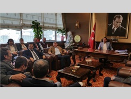 Yörük Obaları Derneği Başkanı Sayın; Mustafa YILDIRIM' ın Ziyareti