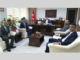 Tarsus Cumhuriyet Başsavcısı Sayın; Mehmet Sabri KILIÇ' ı Ziyaret