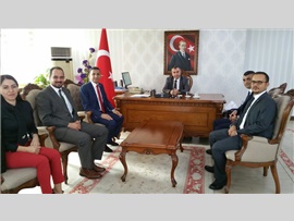 Vali Yardımcısı- Tarsus Kaymakam Vekili Sayın; Ayhan BAYHAN' ı Ziyaret