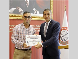 MERSİN BAROSU BASKETBOL VE VOLEYBOL TAKIMLARI BAŞKANIMIZI ZİYARET ETTİ
