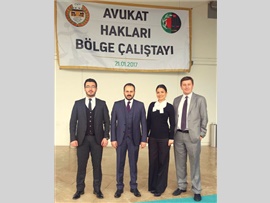 Avukat hakları merkezimiz,Konya Barosu Avukat hakları çalıştayına katıldılar.