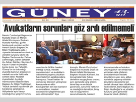BASINDA BAROMUZ (Başsavcı ve Adalet Komisyonu Başkanı'ndan Ziyaret)