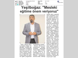 BASINDA BAROMUZ (Bilirkişiler Sertifikalarını Aldı)