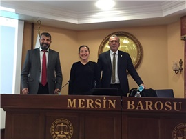 STJ. AVUKATLARIMIZA “ÇOCUK ADALET SİSTEMİNDE HUKUK YARDIMDA REHBER İLKELER VE ÇOCUKLA İLETİŞİM” EĞİTİMİ VERİLDİ