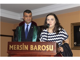 CÜBBELERİNİ GİYİP AVUKAT OLDULAR