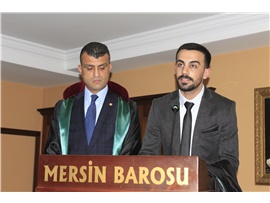CÜBBELERİNİ GİYİP AVUKAT OLDULAR